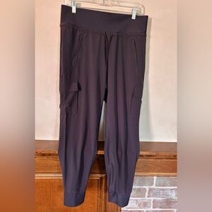 Athleta Dark Blue/Gray Track Pants